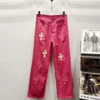 Cheap Chrome Hearts Jeans For Unisex #1362720 Replica Wholesale [$56.00 USD] [ITEM#1362720] on Replica Chrome Hearts Jeans
