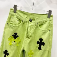 Cheap Chrome Hearts Jeans For Unisex #1362723 Replica Wholesale [$56.00 USD] [ITEM#1362723] on Replica Chrome Hearts Jeans