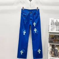 Cheap Chrome Hearts Jeans For Unisex #1362724 Replica Wholesale [$56.00 USD] [ITEM#1362724] on Replica Chrome Hearts Jeans