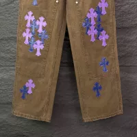 Cheap Chrome Hearts Jeans For Unisex #1362726 Replica Wholesale [$64.00 USD] [ITEM#1362726] on Replica Chrome Hearts Jeans