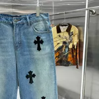 Cheap Chrome Hearts Jeans For Unisex #1362727 Replica Wholesale [$48.00 USD] [ITEM#1362727] on Replica Chrome Hearts Jeans
