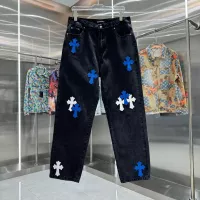 Cheap Chrome Hearts Jeans For Unisex #1362728 Replica Wholesale [$52.00 USD] [ITEM#1362728] on Replica Chrome Hearts Jeans