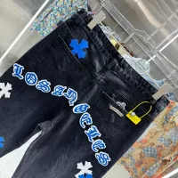 Cheap Chrome Hearts Jeans For Unisex #1362728 Replica Wholesale [$52.00 USD] [ITEM#1362728] on Replica Chrome Hearts Jeans