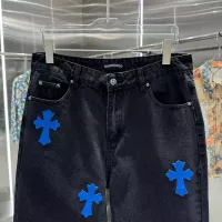 Cheap Chrome Hearts Jeans For Unisex #1362728 Replica Wholesale [$52.00 USD] [ITEM#1362728] on Replica Chrome Hearts Jeans