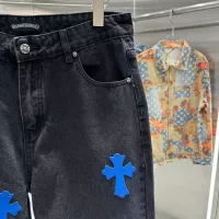 Cheap Chrome Hearts Jeans For Unisex #1362728 Replica Wholesale [$52.00 USD] [ITEM#1362728] on Replica Chrome Hearts Jeans