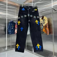 Cheap Chrome Hearts Jeans For Unisex #1362729 Replica Wholesale [$52.00 USD] [ITEM#1362729] on Replica Chrome Hearts Jeans
