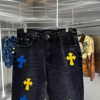 Cheap Chrome Hearts Jeans For Unisex #1362729 Replica Wholesale [$52.00 USD] [ITEM#1362729] on Replica Chrome Hearts Jeans