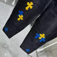 Cheap Chrome Hearts Jeans For Unisex #1362729 Replica Wholesale [$52.00 USD] [ITEM#1362729] on Replica Chrome Hearts Jeans
