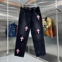 Cheap Chrome Hearts Jeans For Unisex #1362730 Replica Wholesale [$52.00 USD] [ITEM#1362730] on Replica Chrome Hearts Jeans
