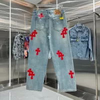 Cheap Chrome Hearts Jeans For Unisex #1362732 Replica Wholesale [$52.00 USD] [ITEM#1362732] on Replica Chrome Hearts Jeans