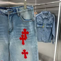 Cheap Chrome Hearts Jeans For Unisex #1362732 Replica Wholesale [$52.00 USD] [ITEM#1362732] on Replica Chrome Hearts Jeans