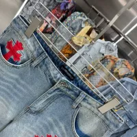 Cheap Chrome Hearts Jeans For Unisex #1362732 Replica Wholesale [$52.00 USD] [ITEM#1362732] on Replica Chrome Hearts Jeans