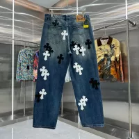 Cheap Chrome Hearts Jeans For Unisex #1362733 Replica Wholesale [$56.00 USD] [ITEM#1362733] on Replica Chrome Hearts Jeans