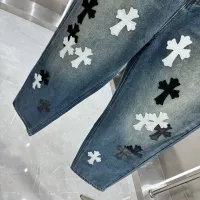 Cheap Chrome Hearts Jeans For Unisex #1362733 Replica Wholesale [$56.00 USD] [ITEM#1362733] on Replica Chrome Hearts Jeans