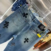 Cheap Chrome Hearts Jeans For Unisex #1362735 Replica Wholesale [$56.00 USD] [ITEM#1362735] on Replica Chrome Hearts Jeans