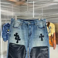 Cheap Chrome Hearts Jeans For Unisex #1362735 Replica Wholesale [$56.00 USD] [ITEM#1362735] on Replica Chrome Hearts Jeans