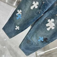 Cheap Chrome Hearts Jeans For Unisex #1362736 Replica Wholesale [$56.00 USD] [ITEM#1362736] on Replica Chrome Hearts Jeans