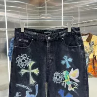 Cheap Chrome Hearts Jeans For Unisex #1362737 Replica Wholesale [$60.00 USD] [ITEM#1362737] on Replica Chrome Hearts Jeans