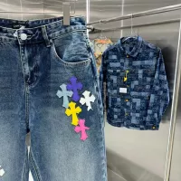 Cheap Chrome Hearts Jeans For Unisex #1362738 Replica Wholesale [$68.00 USD] [ITEM#1362738] on Replica Chrome Hearts Jeans