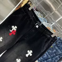 Cheap Chrome Hearts Jeans For Unisex #1362739 Replica Wholesale [$68.00 USD] [ITEM#1362739] on Replica Chrome Hearts Jeans