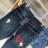 Cheap Chrome Hearts Jeans For Unisex #1362740 Replica Wholesale [$68.00 USD] [ITEM#1362740] on Replica Chrome Hearts Jeans