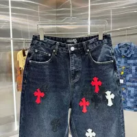 Cheap Chrome Hearts Jeans For Unisex #1362740 Replica Wholesale [$68.00 USD] [ITEM#1362740] on Replica Chrome Hearts Jeans