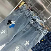 Cheap Chrome Hearts Jeans For Unisex #1362741 Replica Wholesale [$68.00 USD] [ITEM#1362741] on Replica Chrome Hearts Jeans