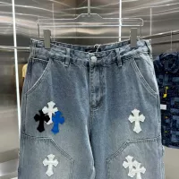 Cheap Chrome Hearts Jeans For Unisex #1362741 Replica Wholesale [$68.00 USD] [ITEM#1362741] on Replica Chrome Hearts Jeans