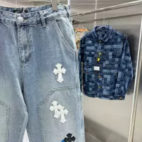 Cheap Chrome Hearts Jeans For Unisex #1362741 Replica Wholesale [$68.00 USD] [ITEM#1362741] on Replica Chrome Hearts Jeans