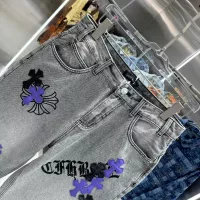 Cheap Chrome Hearts Jeans For Unisex #1362744 Replica Wholesale [$68.00 USD] [ITEM#1362744] on Replica Chrome Hearts Jeans