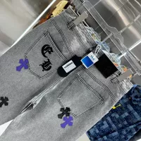 Cheap Chrome Hearts Jeans For Unisex #1362744 Replica Wholesale [$68.00 USD] [ITEM#1362744] on Replica Chrome Hearts Jeans