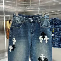 Cheap Chrome Hearts Jeans For Unisex #1362746 Replica Wholesale [$68.00 USD] [ITEM#1362746] on Replica Chrome Hearts Jeans