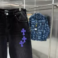 Cheap Chrome Hearts Jeans For Unisex #1362747 Replica Wholesale [$68.00 USD] [ITEM#1362747] on Replica Chrome Hearts Jeans