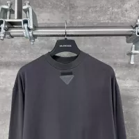 Cheap Prada T-Shirts Long Sleeved For Unisex #1362801 Replica Wholesale [$56.00 USD] [ITEM#1362801] on Replica Prada T-Shirts