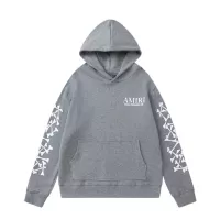 Cheap Amiri Hoodies Long Sleeved For Unisex #1362861 Replica Wholesale [$64.00 USD] [ITEM#1362861] on Replica Amiri Hoodies