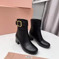 Cheap MIU MIU Boots For Women #1362888 Replica Wholesale [$100.00 USD] [ITEM#1362888] on Replica MIU MIU Boots