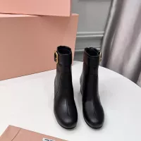 Cheap MIU MIU Boots For Women #1362888 Replica Wholesale [$100.00 USD] [ITEM#1362888] on Replica MIU MIU Boots