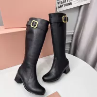 Cheap MIU MIU Boots For Women #1362889 Replica Wholesale [$135.00 USD] [ITEM#1362889] on Replica MIU MIU Boots