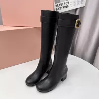 Cheap MIU MIU Boots For Women #1362889 Replica Wholesale [$135.00 USD] [ITEM#1362889] on Replica MIU MIU Boots