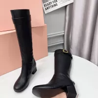 Cheap MIU MIU Boots For Women #1362889 Replica Wholesale [$135.00 USD] [ITEM#1362889] on Replica MIU MIU Boots