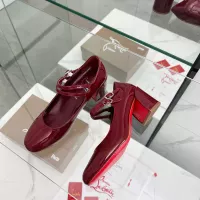 Cheap Christian Louboutin High-heeled shoes For Women #1362899 Replica Wholesale [$108.00 USD] [ITEM#1362899] on Replica Christian Louboutin High-heeled shoes