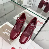 Cheap Christian Louboutin High-heeled shoes For Women #1362899 Replica Wholesale [$108.00 USD] [ITEM#1362899] on Replica Christian Louboutin High-heeled shoes