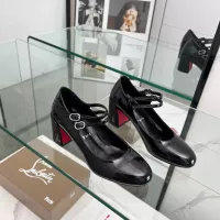 Cheap Christian Louboutin High-heeled shoes For Women #1362901 Replica Wholesale [$108.00 USD] [ITEM#1362901] on Replica Christian Louboutin High-heeled shoes