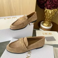 Cheap Christian Dior Leather Shoes For Women #1362907 Replica Wholesale [$102.00 USD] [ITEM#1362907] on Replica Christian Dior Leather Shoes