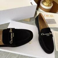 Cheap Christian Dior Leather Shoes For Women #1362908 Replica Wholesale [$102.00 USD] [ITEM#1362908] on Replica Christian Dior Leather Shoes