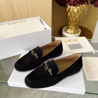 Cheap Christian Dior Leather Shoes For Women #1362908 Replica Wholesale [$102.00 USD] [ITEM#1362908] on Replica Christian Dior Leather Shoes