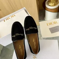 Cheap Christian Dior Leather Shoes For Women #1362908 Replica Wholesale [$102.00 USD] [ITEM#1362908] on Replica Christian Dior Leather Shoes