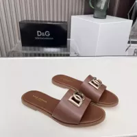 Cheap Dolce &amp; Gabbana D&amp;G Slippers For Women #1362912 Replica Wholesale [$85.00 USD] [ITEM#1362912] on Replica Dolce &amp; Gabbana D&amp;G Slippers