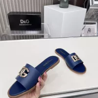 Cheap Dolce &amp; Gabbana D&amp;G Slippers For Women #1362913 Replica Wholesale [$85.00 USD] [ITEM#1362913] on Replica Dolce &amp; Gabbana D&amp;G Slippers