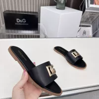 Cheap Dolce &amp; Gabbana D&amp;G Slippers For Women #1362914 Replica Wholesale [$85.00 USD] [ITEM#1362914] on Replica Dolce &amp; Gabbana D&amp;G Slippers